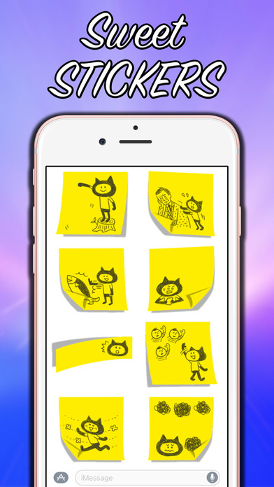 Cat Stickers > Stickers Pack! screenshot 4