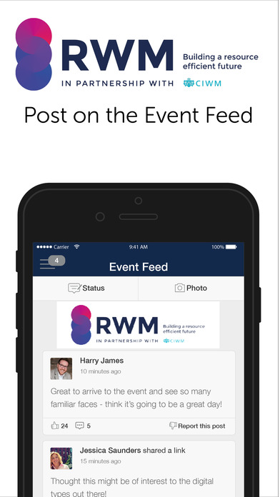 RWM Event App screenshot 2