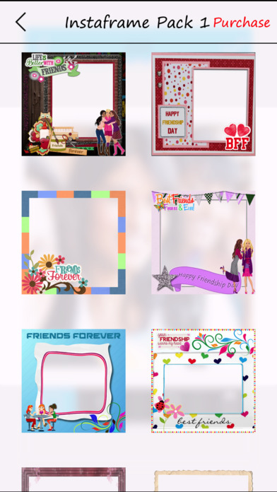 Friendship Day Photo Frames - Create Card and Pics screenshot 3