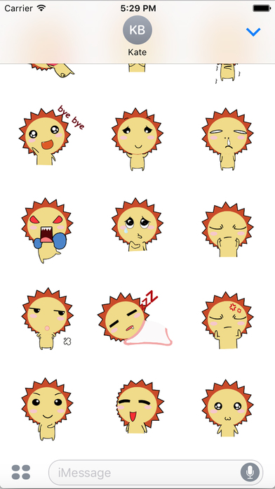 SnowSunny Sticker - Sun Emoji GIF screenshot 2