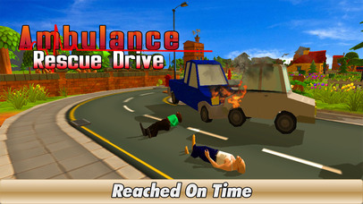 Ambulance Rescue Drive screenshot 4