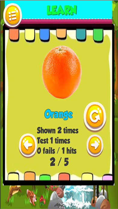 Fruit & Animal Flash Cards screenshot 4