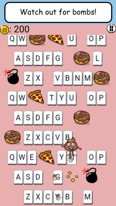 Emoji Game - Tap, jump, find food... and don't die screenshot 3