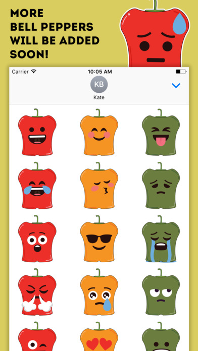 Bell Peppers Emoji screenshot 2