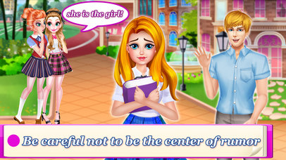 Gossip Girl - High School Crush & Kissing Game screenshot 4