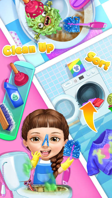 Sweet Baby Girl Cleanup 5 - No Ads screenshot 4