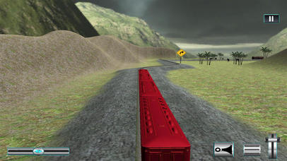 Snow Train Drive 3d screenshot 4