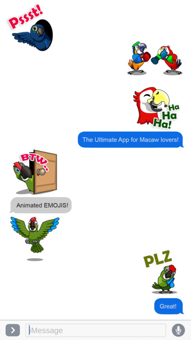 MacawMoji - Parrot Emojis screenshot 4