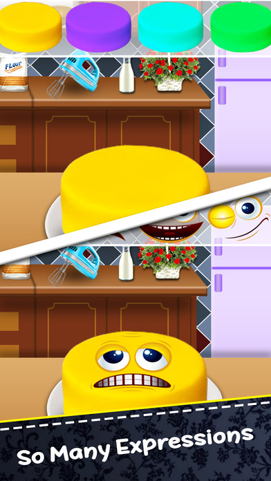 The Emoji Cake Maker Game! DIY Latest Cooking Game screenshot 4