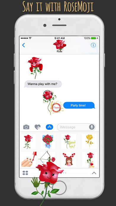RoseMoji - Floral Language screenshot 2
