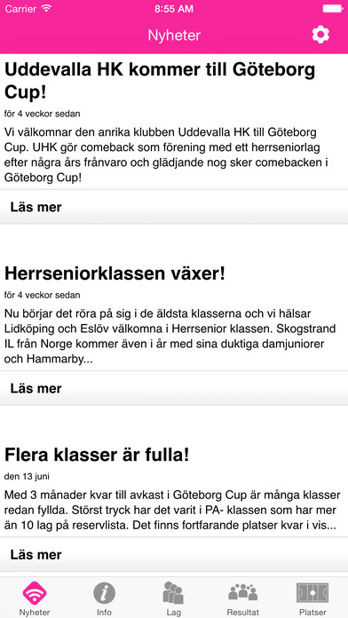 Göteborg Cup Handboll screenshot 2