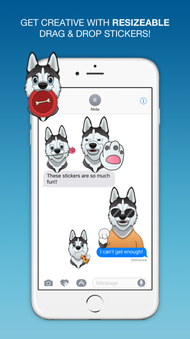 HuskyMoji - Emojis & Stickers screenshot 3