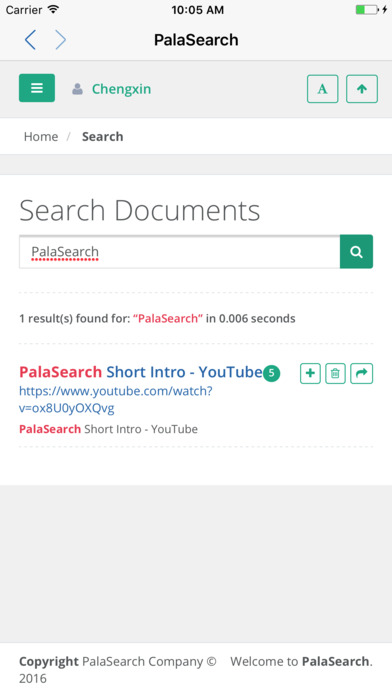 PalaSearch screenshot 3