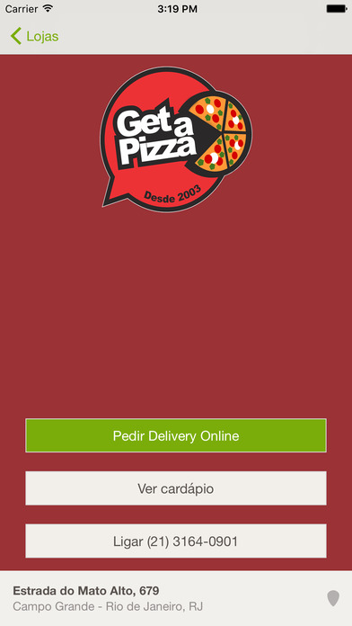 Pizzaria Get a Pizza screenshot 2