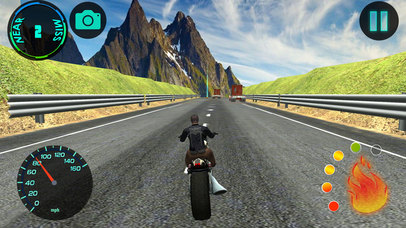 Highway Speed Bike Riding screenshot 4