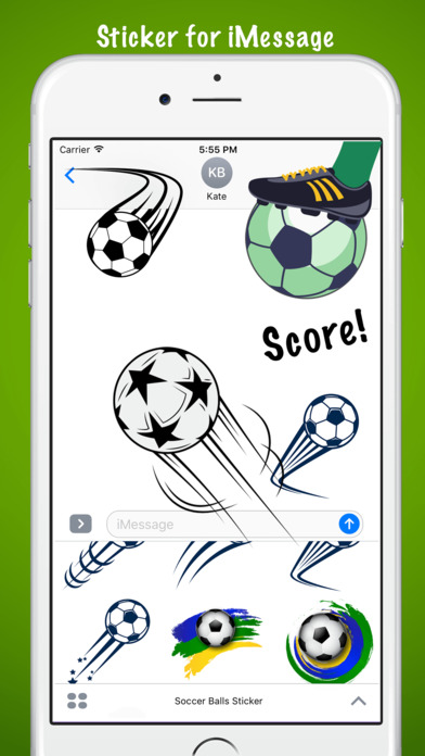 Soccer Balls Sticker screenshot 3