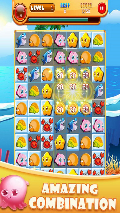 Ocean Fish Crush 2 screenshot 2