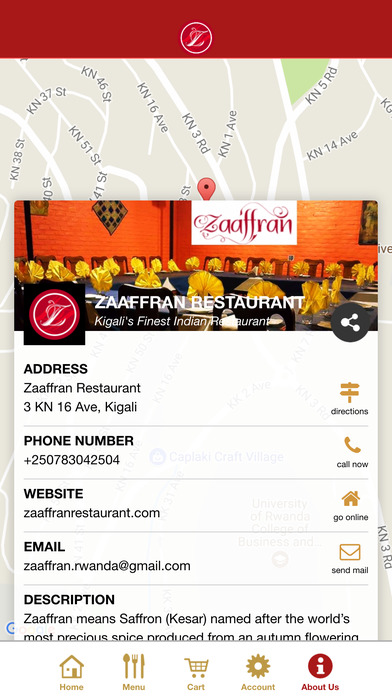 Zaaffran Restaurant screenshot 3