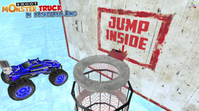 Shoot Monster Truck In Basket Ball screenshot 2