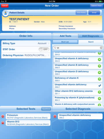 DLS MD Portal screenshot 3