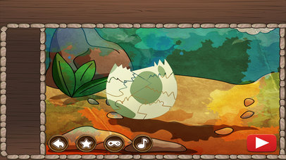 Dinosaurus Egg Puzzle screenshot 2