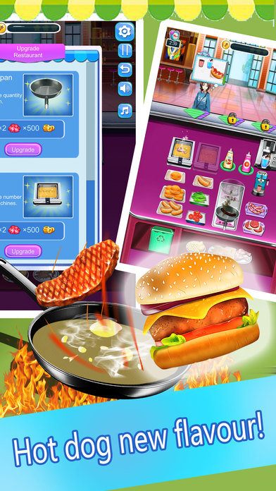Hamburgers Maker - Food Maker Sweet Cooking Games screenshot 4