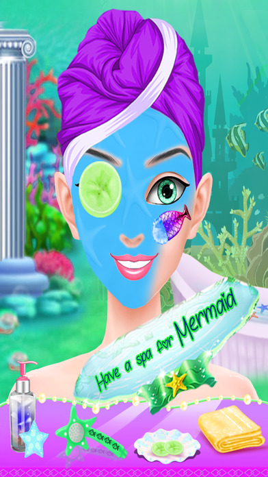 Mermaid Games - Makeover and Salon Game screenshot 3