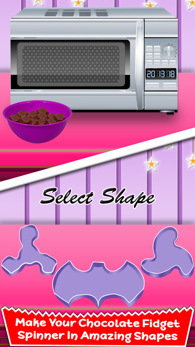 Chocolate Fidget Spinner Maker! Toy Finger Spinner screenshot 2