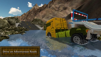 Cargo truck driving simulator screenshot 3