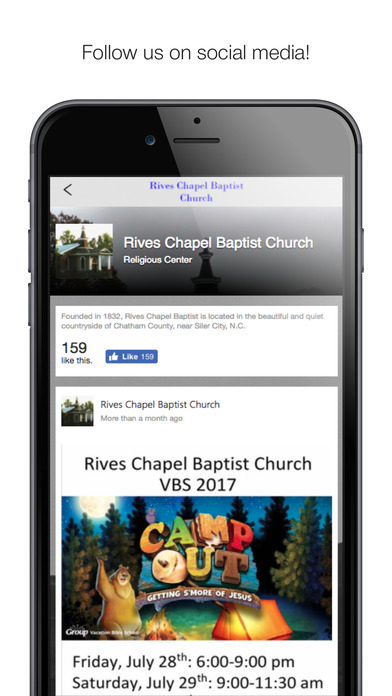 Rives Chapel Baptist - Siler City, NC screenshot 2