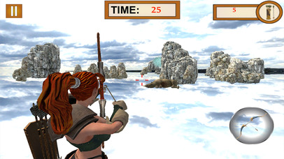 Archery Girl Jungle Animal Hunter screenshot 4