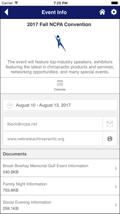 2017 Fall NCPA Convention screenshot 3