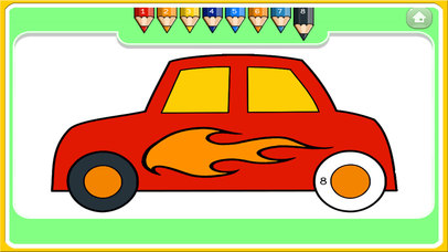 Coloring Games For Truck Blaze screenshot 4