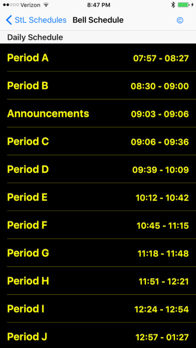 St. Laurence Bell Schedule screenshot 3