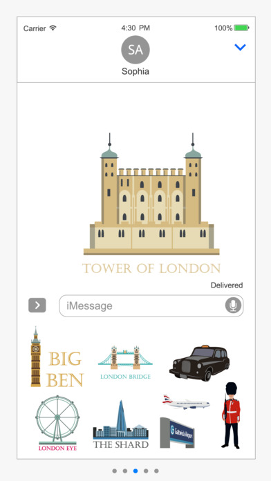 London Sticker Pack: Oxford, Underground, Heathrow screenshot 3