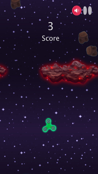 Fidget Spinner - Flying Space screenshot 4