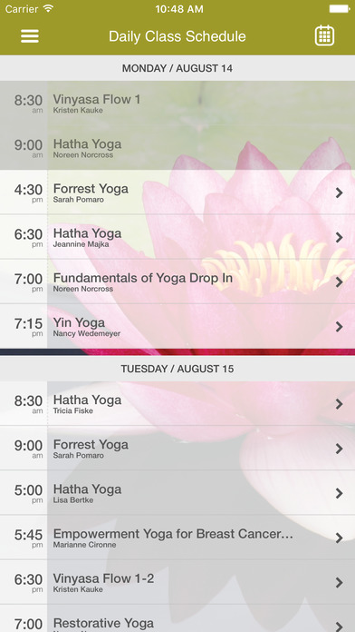 Prana Yoga Center- Geneva IL screenshot 3