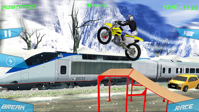 Bike Vs Train Race screenshot 4