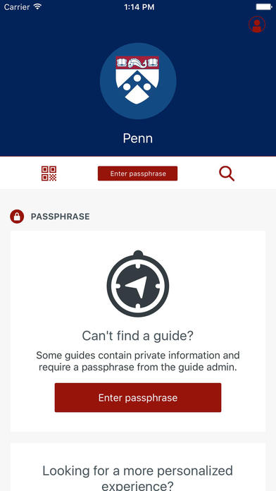 Penn Guides screenshot 2