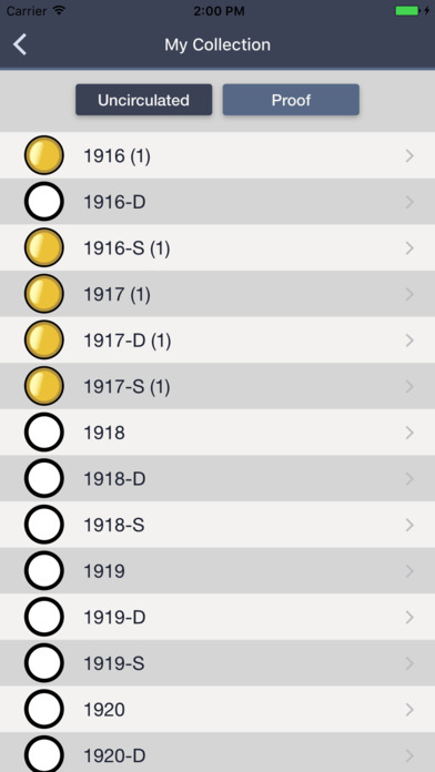 Mercury Dimes - Coin Guide & Collectoin Tracker screenshot 4