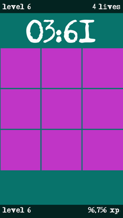Squares - Quick hit the different one! Reflex Game screenshot 3