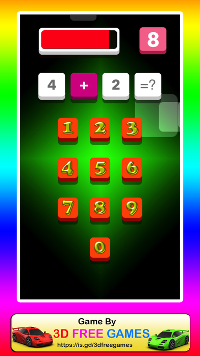 Calculator Game Maths - School Simulator Puzzle screenshot 2