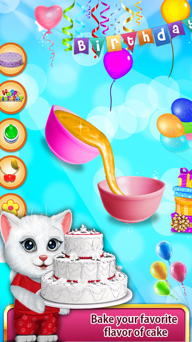Kitty Birthday Party Celebration screenshot 3