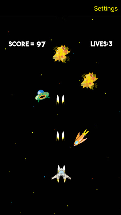 Crazy Spacecraft Classic screenshot 2