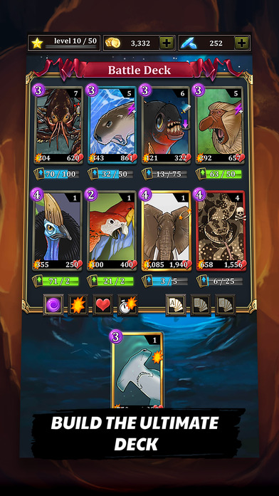 Battle Cards - Savage Heroes screenshot 2