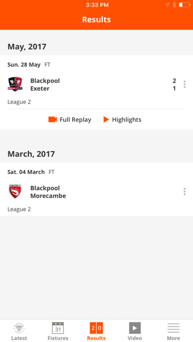 Blackpool Official App screenshot 3