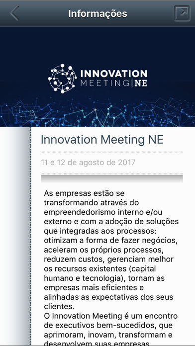 Innovation Meeting NE 2017 screenshot 3