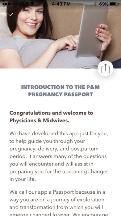 Pregnancy Passport from P&M screenshot 3