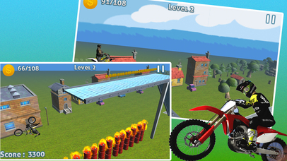Off Road Stunt Bike 3D screenshot 3
