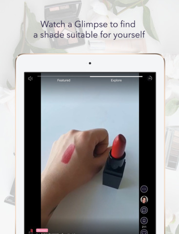 Glimpse - Create beauty magazine makeup video screenshot 4